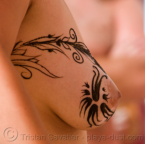 Mehndi - Henna - burning man 2008