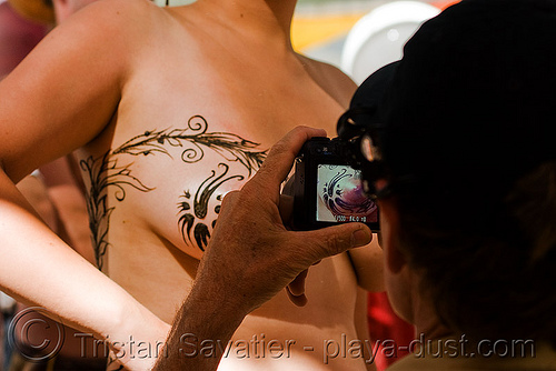 Mehndi - Henna - burning man 2008