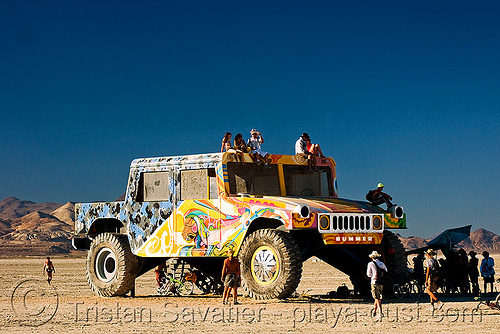 Bummer hummer - burning man 2008