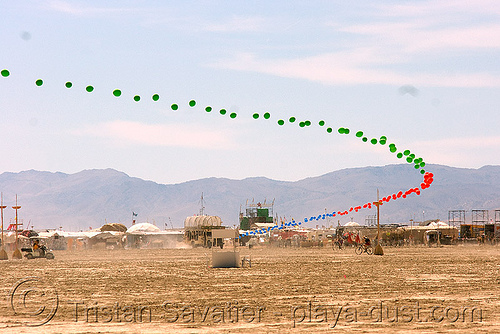 Balloons - burning man 2008