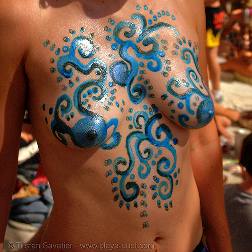 body paint - burning-man 2006