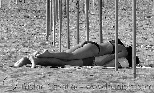 black sea beach - couple sunbathing (bulgaria), beach sand, black sea, man, sunbathing, swim suit, woman
