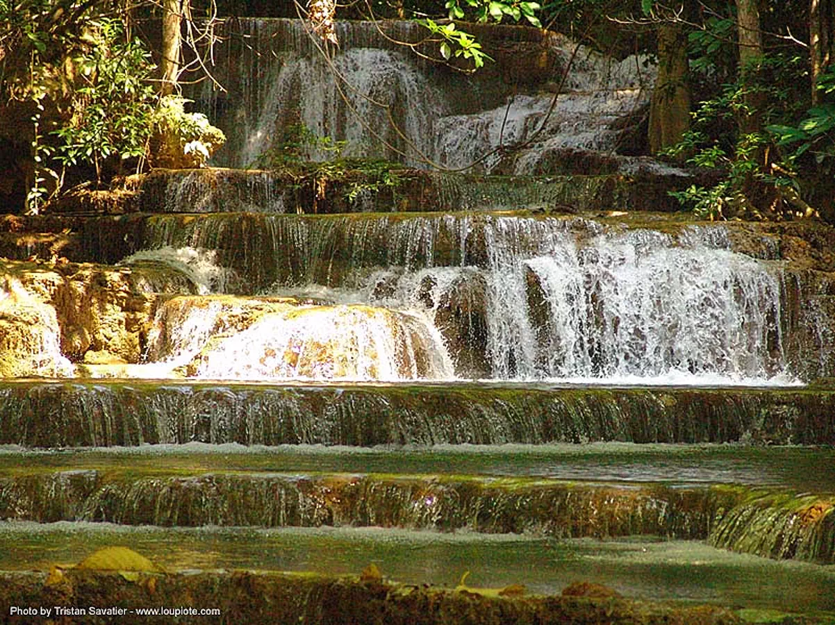 waterfall - thailand, falls, water, ประเทศไทย, stock photo