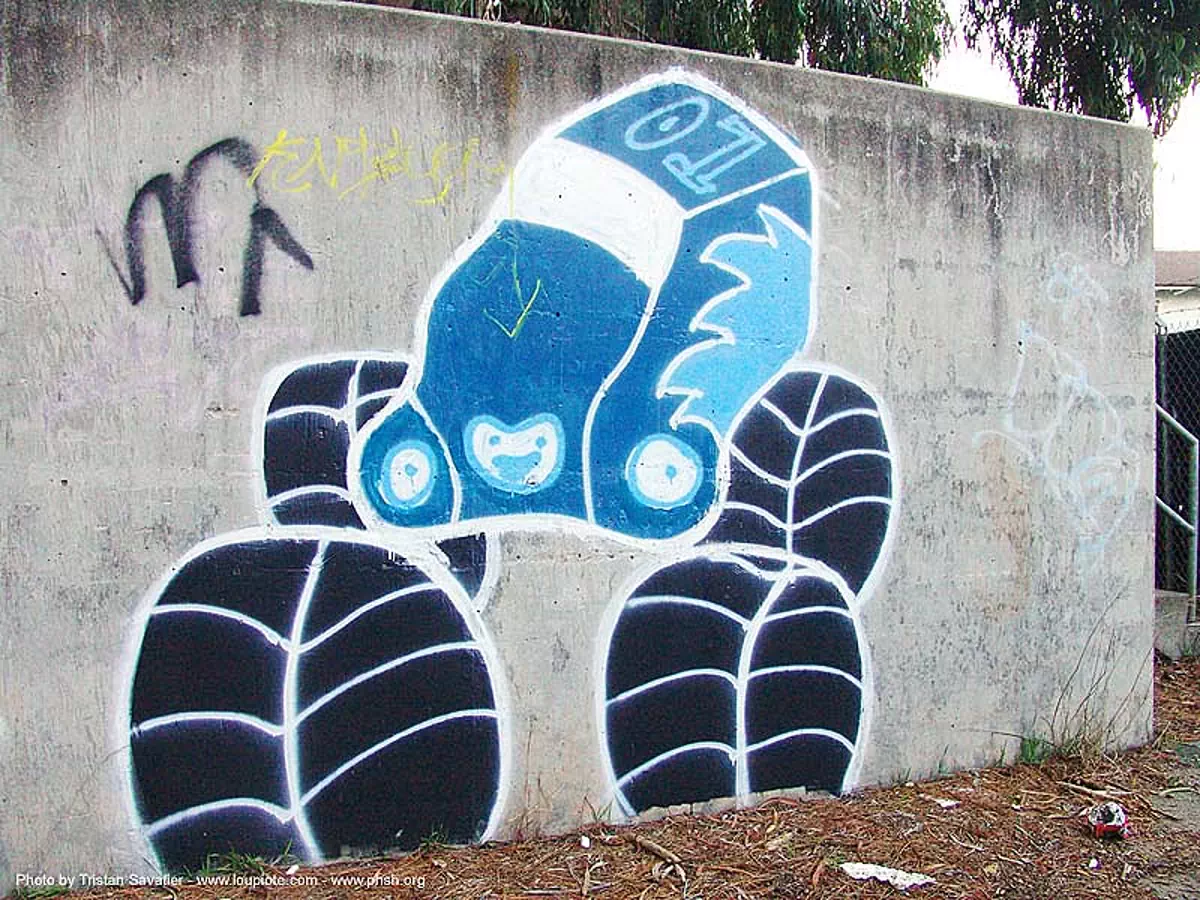 graffiti - abandoned hospital (presidio, san francisco) - phsh, abandoned building, decay, presidio hospital, presidio landmark apartments, trespassing, urban exploration, stock photo