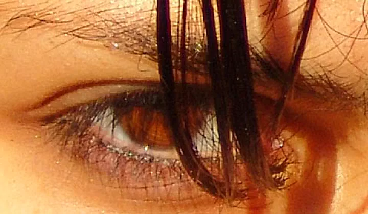 lola's eye, eye color, iris, pupil, right eye, stock photo