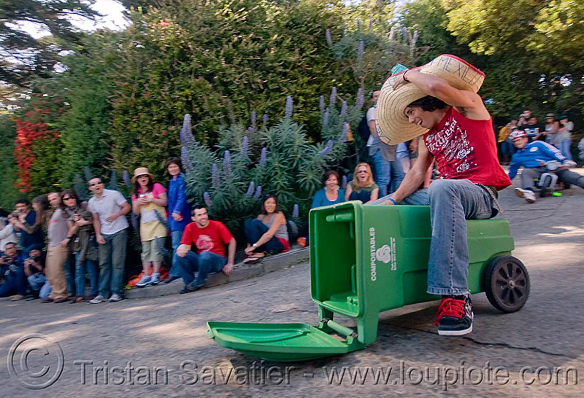 BYOBW, "bring your own big wheel" race, toy tricycles, san francisco