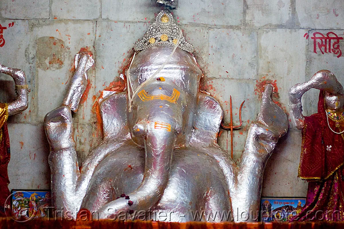 guanesha (india), pushkar, statue, stock photo
