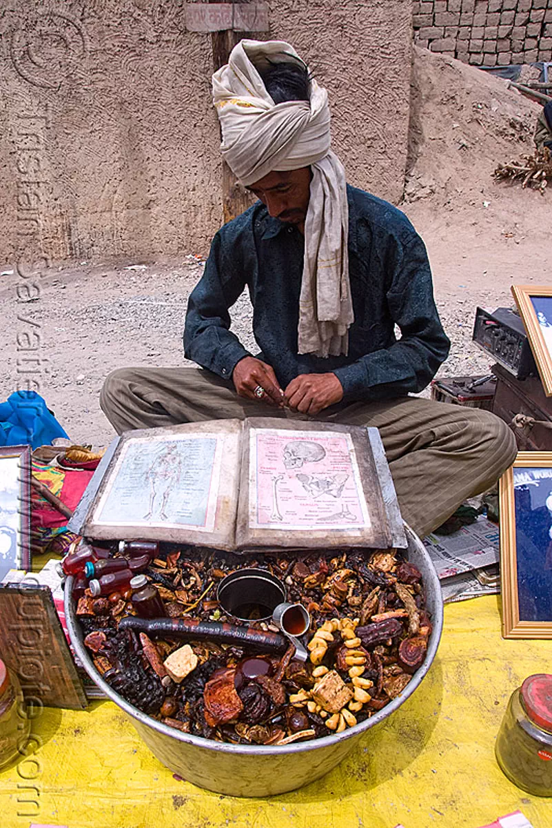 shaman, medicine man, leh, india