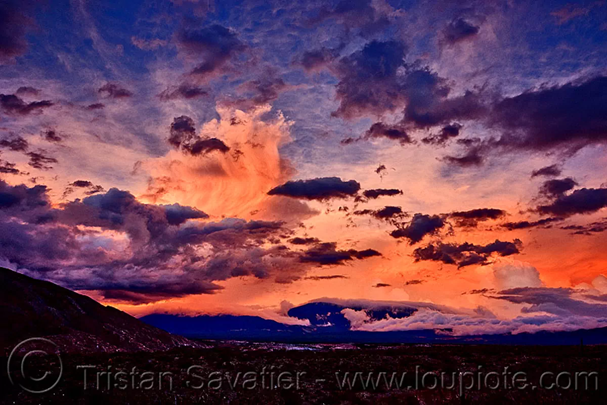 sunset sky, cachi, calchaqu&iacute; valley, clouds, noroeste argentino, valles calchaqu&iacute;es