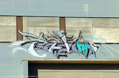 graffiti - abandoned hospital (presidio, san francisco) - phsh
