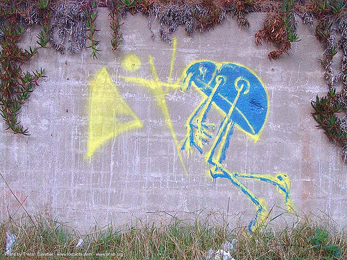 graffiti - abandoned hospital (presidio, san francisco) - phsh