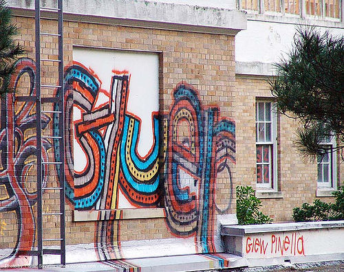 graffiti-giew-pinella - abandoned hospital (presidio, san francisco) - phsh