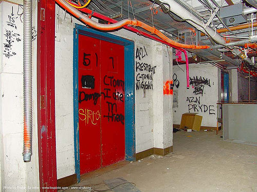 basement - abandoned hospital (presidio, san francisco) - phsh