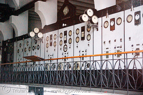 panel meters - abandoned power plant - bad gastein (austria)