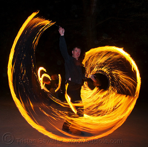 waldemar spinning fire ropes (san francisco)