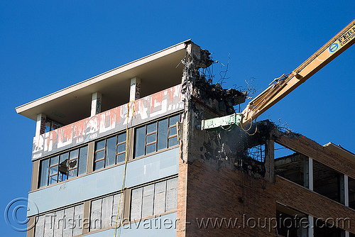 building demolition - hydraulic hammer breaker - NPK E213