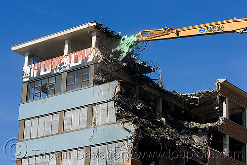 building demolition - caterpillar MP30 concrete pulverizer jaws