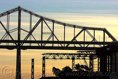 bay bridge construction (san francisco)