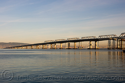 the new bay bridge - construction (san francisco)