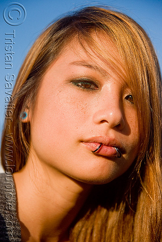 Lower Lip Piercings - Paula Kwan (San Francisco)