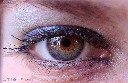 Karena's eye. Check out the close-up and the larger size.
