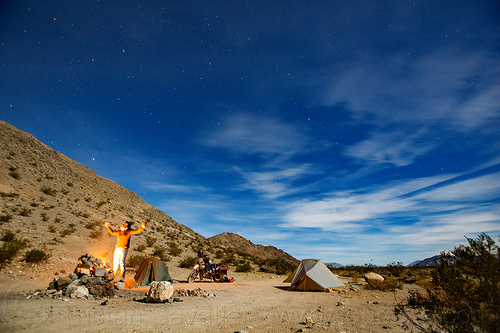 backcountry camping - death valley, camping, death valley, night, stars, tent, woman