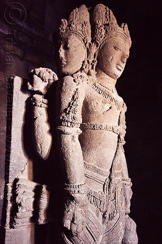brahma statue - prambanan hindu temple (java), archaeology, brahma, candi prambanan, hindu temple, hinduism, ruins, sculpture, statue