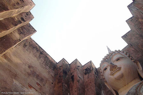 พระพุทธรูป - buddha statue - วัดศรีชุม - wat si chum - อุทยาน ประวัติศาสตร์ สุโขทัย - เมือง เก่า สุโขทัย - sukhothai - thailand, buddha image, buddha statue, buddhism, buddhist temple, giant buddha, sculpture, sukhothai, wat si chum, พระพุทธรูป, วัดศรีชุม, อุทยาน ประวัติศาสตร์ สุโขทัย, เมือง เก่า สุโขทัย