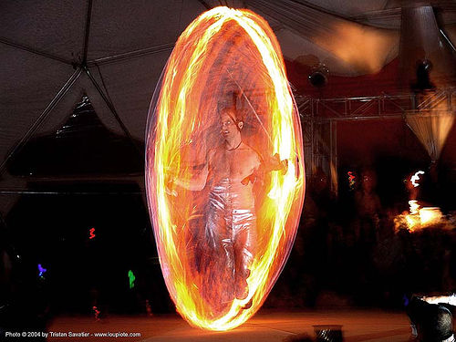 burning man - el circo - fire performer, burning man at night, elcirco, fire dancer, fire dancing, fire jumping rope, fire performer, fire rope, fire spinning, spinning fire