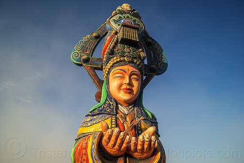burning man - 媽祖 - mazu goddess of the empty sea, chinese, matsu, mazu camp, sculpture, 媽祖