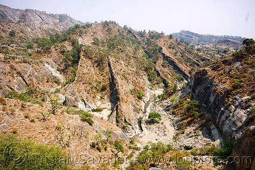 canyon - desert - kashmir, canyon, jammu, kashmir, landscape