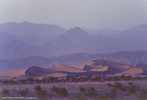 death valley sand dunes at dawn, dawn, death valley, landscape, mountains, sand dunes, stovepipe wells