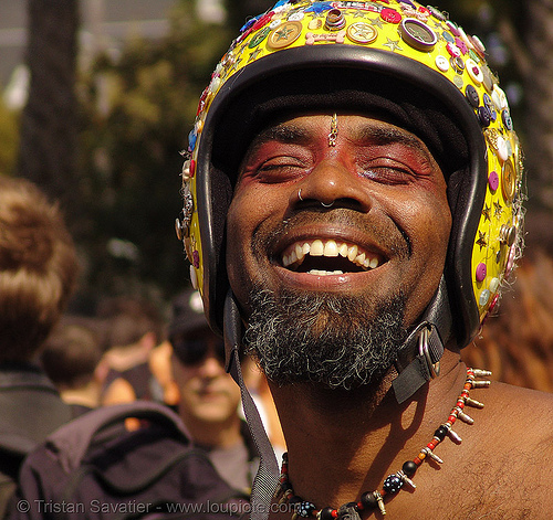 decorated motorcycle helmet, african american man, black man, easter, easy rider jesus, jombi, motorcycle helmet, yellow helmet