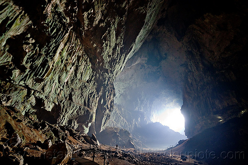 deer cave - gunung mulu national park (borneo), backlight, borneo, cave mouth, caving, deer cave, gunung mulu national park, malaysia, natural cave, spelunking