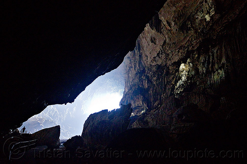 deer cave - mulu (borneo), backlight, borneo, cave mouth, caving, deer cave, gunung mulu national park, malaysia, natural cave, spelunking