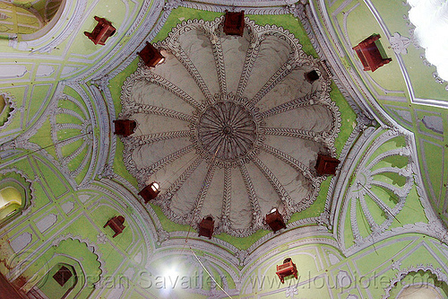 dome ceiling - bara imambara - lucknow (india), architecture, asafi imambara, bara imambara, ceiling, dome, islam, lucknow, monument, shia shrine, vault