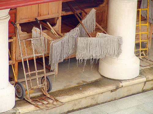 drying mops (thailand), mops