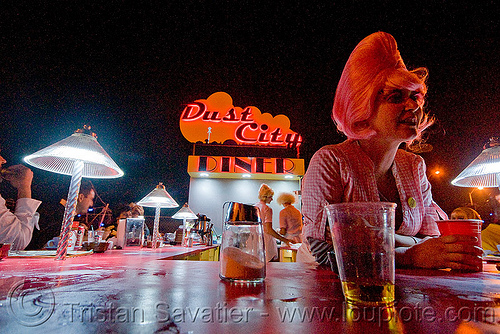 dust city diner, dust city diner, ghostship 2009, halloween, night, party