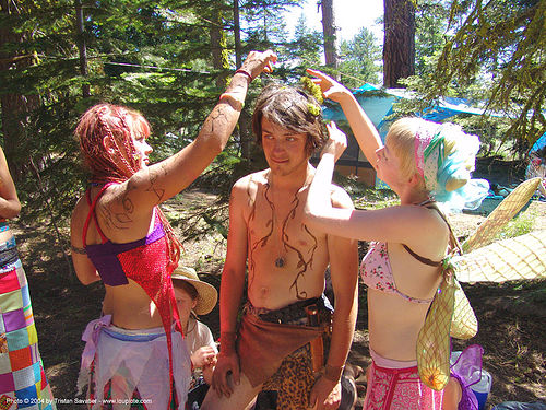 elf - rainbow gathering - hippie, elf costume, hippie