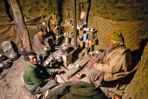 farmer's kitchen - pangong lake - ladakh (india), farmers, house, inside, kitchen, ladakh, spangmik