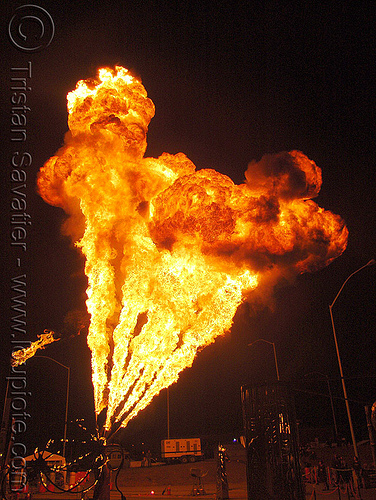 fire cannons - flame throwers, fire art, fire cannons, flame throwers