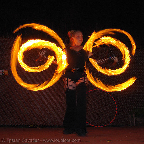 fire performer - lsd fuego, fire dancer, fire dancing, fire performer, fire poi, fire spinning, night, spinning fire
