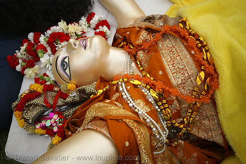 goddess statue - hare krishna "chariot festival of india" (san francisco), chariot festival, festival of chariots, festival of india, hare krishna festival, hindu, hinduism, iskcon, statue, vaisnava