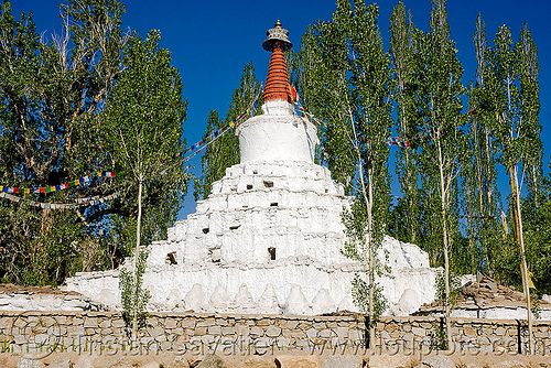 gomang gompa stupa - leh - ladakh (india), chorten, gomang gompa, ladakh, leh, stupa, tibetan monastery, लेह