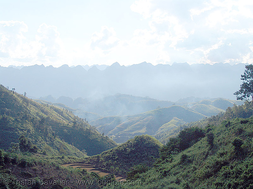 hilly landscape - vietnam, hills, hilly, landscape