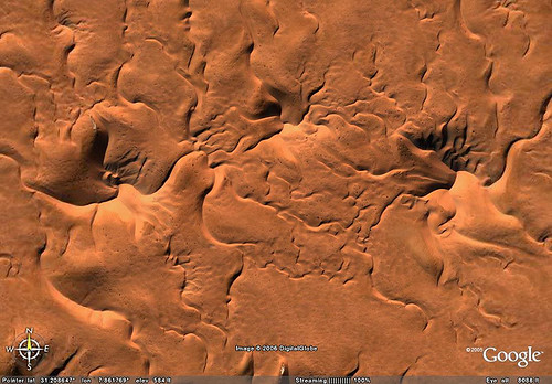 issaouane erg desert - dunes (algeria), algeria, algerie, algérie, google earth, issaouane erg, sand dunes, satellite photo