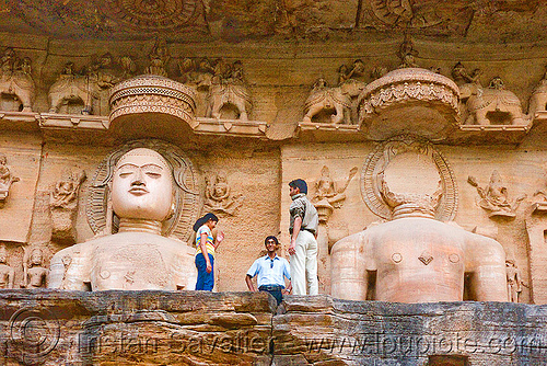 jain temple - gwalior (india), caves, gwalior, himanshu gupta, jain temple, jainism, rock-cut, sculptures, statue, stone carving, temples, tirthankaras