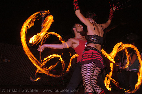 la rosa (jaden) and alex - lsd fuego, fire dancer, fire dancing, fire performer, fire poi, fire spinning, night, spinning fire