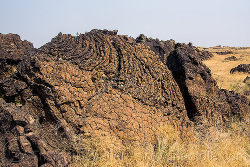 lava ripples in old lava flow, basalt, lava beds national monument, lava flow, lava ripples, rock formation, volcanic