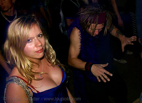 louise - ignition party by outpost23 (san francisco)., blonde, night